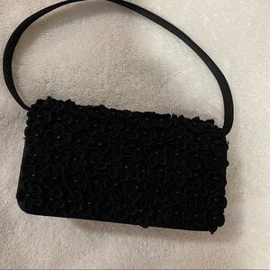 Vintage Black dress clutch style purse